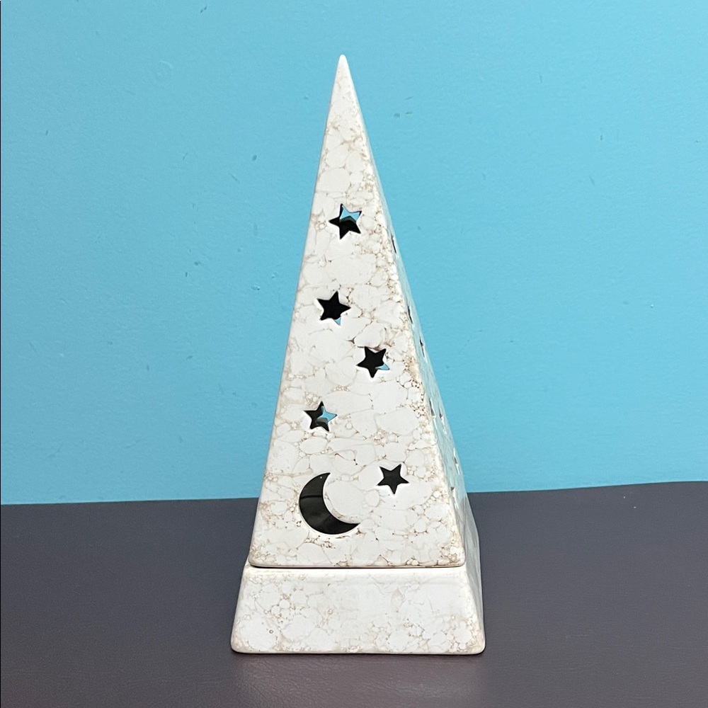 Partylite Glazed Ceramic Candle Holder